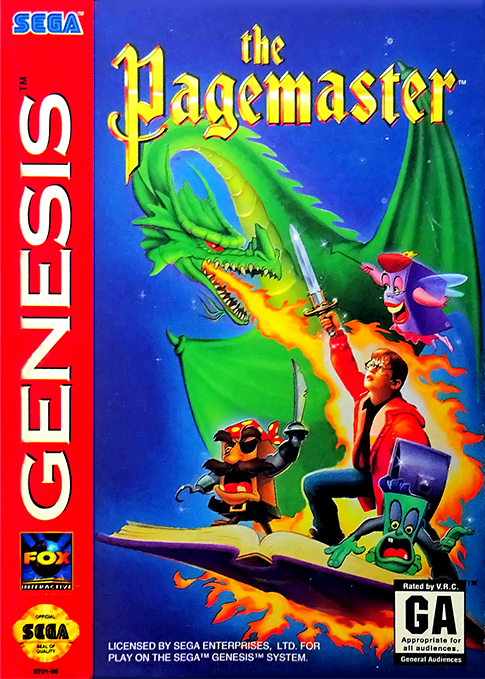 the pagemaster gameboy